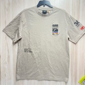 Kodak Men's Light Tan Graphic Tee